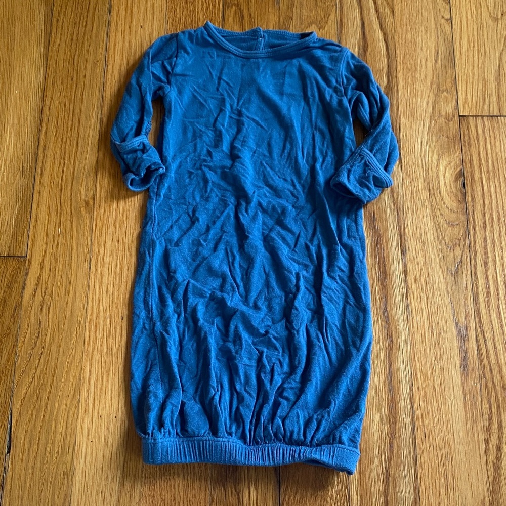 KicKee Pants Blue Bamboo Sleep Gown